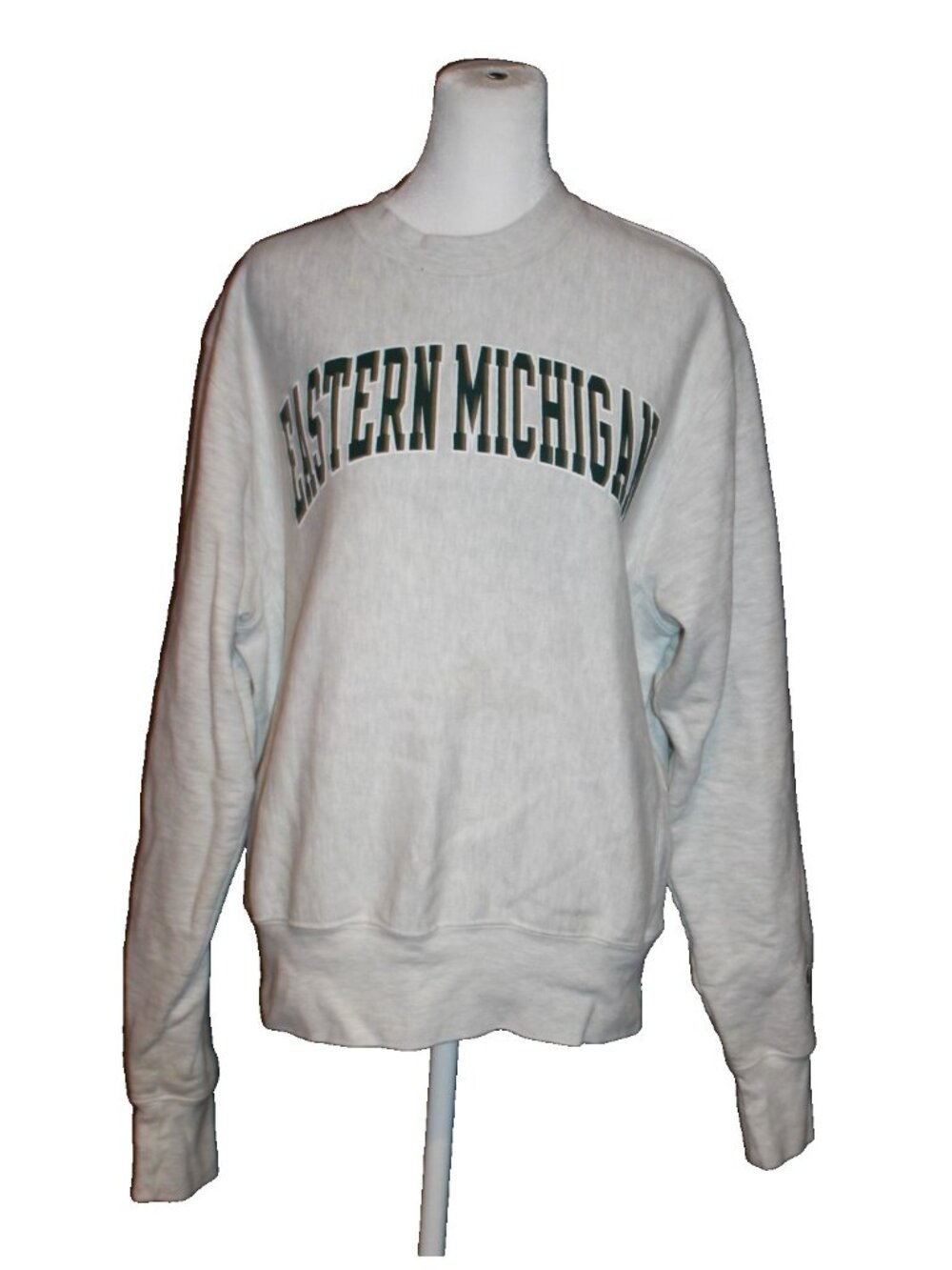 Vintage 1990s Eastern Michigan Eagles Champion Reverse Weave Sweatshirt Size S